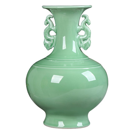 porcelain for Jahrriesnge celadon binaural vase cna0066 porcelain Jahrriesnge for celadon binaural vase cna0066
