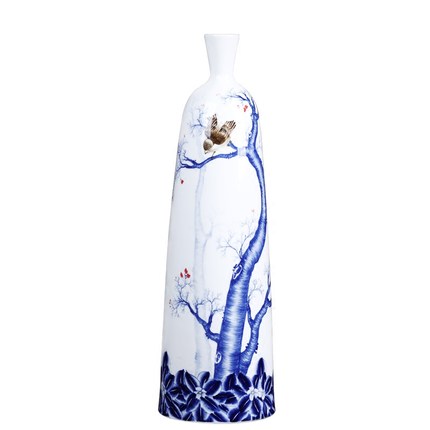porcelain for Jahrriesnge hand painted white blue vase cna0080 porcelain Jahrriesnge for hand painted white blue vase cna0080