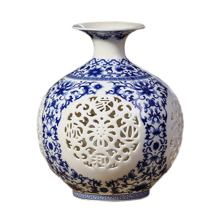 porcelain for Jahrriesnge hollow out vase cna0401 porcelain Jahrriesnge for hollow out vase cna0401