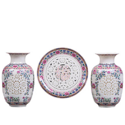 porcelain for Jahrriesnge hollow out vase cna0409 porcelain Jahrriesnge for hollow out vase cna0409