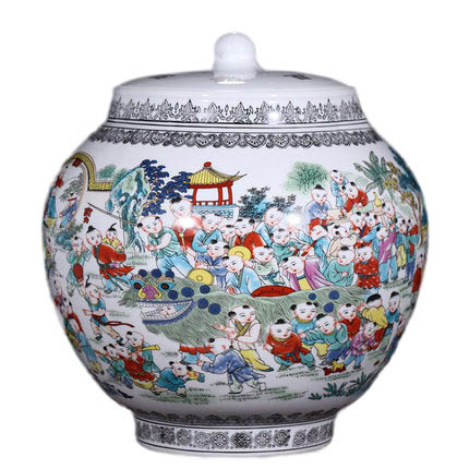 porcelain for Jahrriesnge one hundred children vase cna0453 porcelain Jahrriesnge for one hundred children vase cna0453
