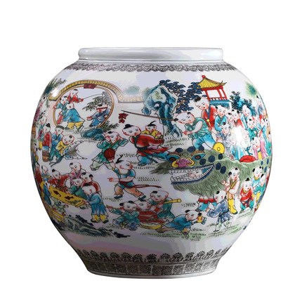 porcelain for Jahrriesnge one hundred children vase cna0455 porcelain Jahrriesnge for one hundred children vase cna0455