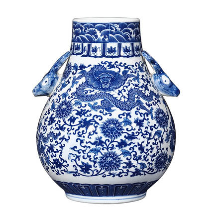 porcelain for Jahrriesnge binaural dragon pattern vase cna0565 porcelain Jahrriesnge for binaural dragon pattern vase cna0565