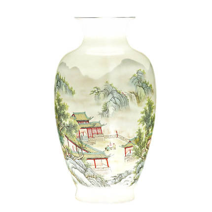 porcelain for Jahrriesnge colorful landscape vase cna1002 porcelain Jahrriesnge for colorful landscape vase cna1002