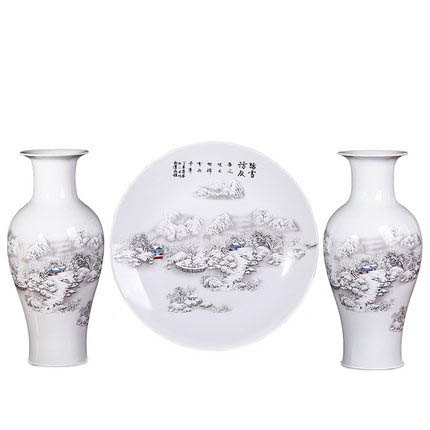 porcelain for Jahrriesnge vase set 3pcs cna1056 porcelain Jahrriesnge for vase set 3pcs cna1056