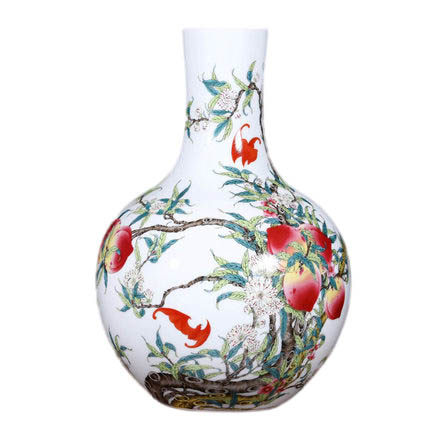 porcelain for Jahrriesnge nine peach illustration vase cna1126 porcelain Jahrriesnge for nine peach illustration vase cna1126