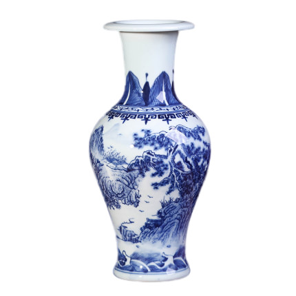 porcelain for Jahrriesnge landscape painting vase cna1225 porcelain Jahrriesnge for landscape painting vase cna1225