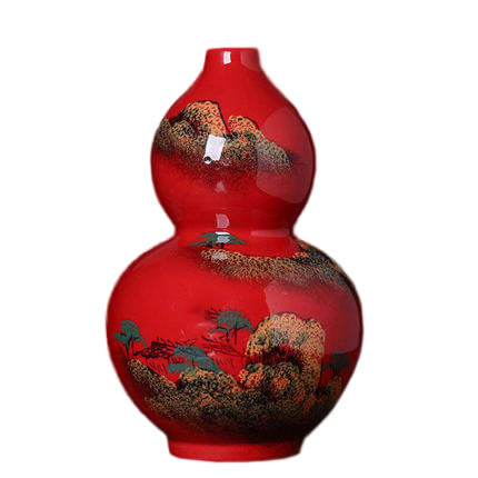 porcelain for Jahrriesnge red landscape vase cna1353 porcelain Jahrriesnge for red landscape vase cna1353