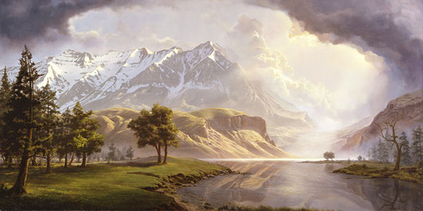 Landscape for JAHRRIESNGE snow-mountains-lpf00969 Landscape JAHRRIESNGE for snow-mountains-lpf00969
