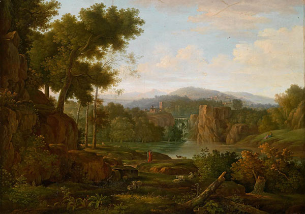Landscape for Jahrriesnge lake-lpf01085 Landscape Jahrriesnge for lake-lpf01085
