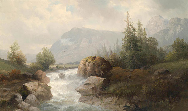 Landscape for Jahrriesnge river-lpf01377 Landscape Jahrriesnge for river-lpf01377