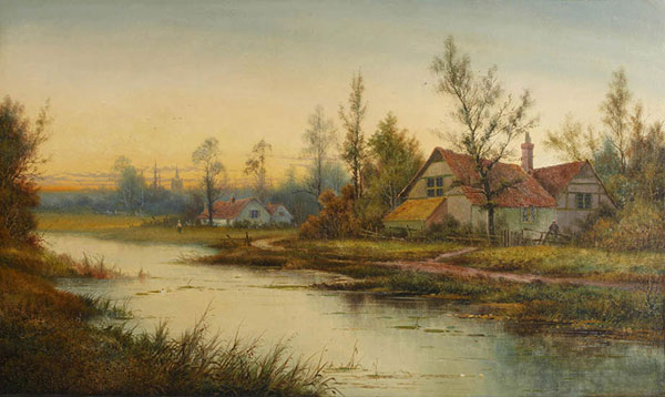 Landscape for Jahrriesnge river-lpf01414 Landscape Jahrriesnge for river-lpf01414