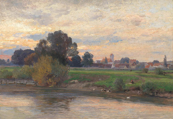 Landscape for Jahrriesnge river-lpf01438 Landscape Jahrriesnge for river-lpf01438