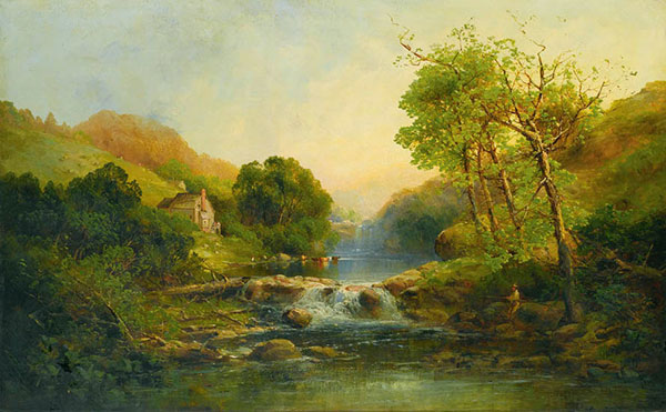 Landscape for Jahrriesnge river-lpf01575 Landscape Jahrriesnge for river-lpf01575