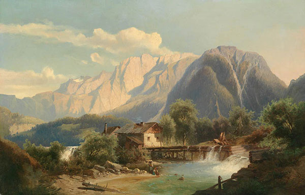Landscape for Jahrriesnge mountain-lpf01678 Landscape Jahrriesnge for mountain-lpf01678