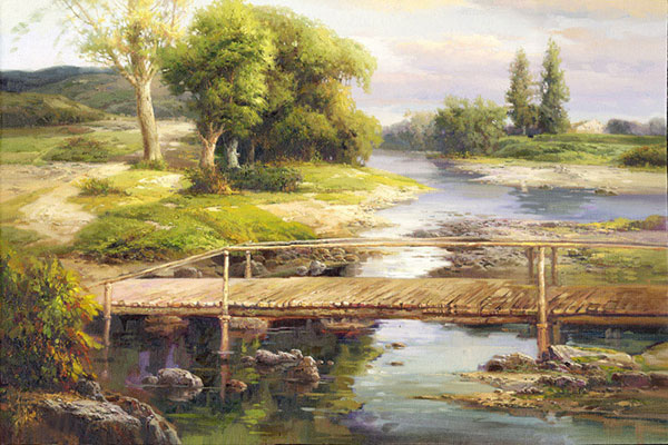 Landscape for Jahrriesnge bridge-lpf02251 Landscape Jahrriesnge for bridge-lpf02251