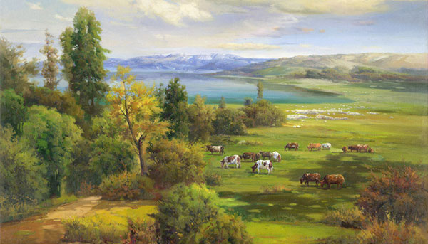 Landscape for Jahrriesnge cow-lpf02252 Landscape Jahrriesnge for cow-lpf02252
