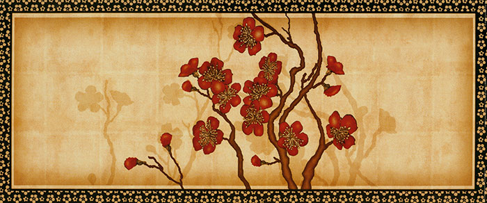 Floral for JAHRRIESNGE plum blossom lpf04363 Floral JAHRRIESNGE for plum blossom lpf04363