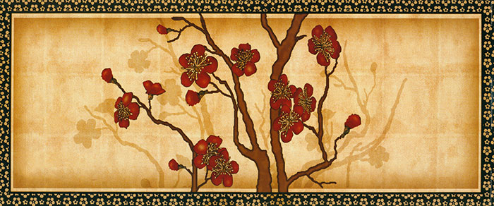 Floral for JAHRRIESNGE plum blossom lpf04364 Floral JAHRRIESNGE for plum blossom lpf04364
