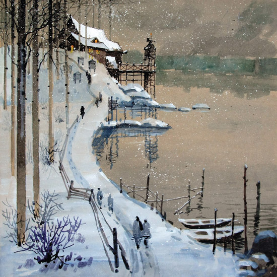 Landscape for JAHRRIESNGE winter lpf08219 Landscape JAHRRIESNGE for winter lpf08219