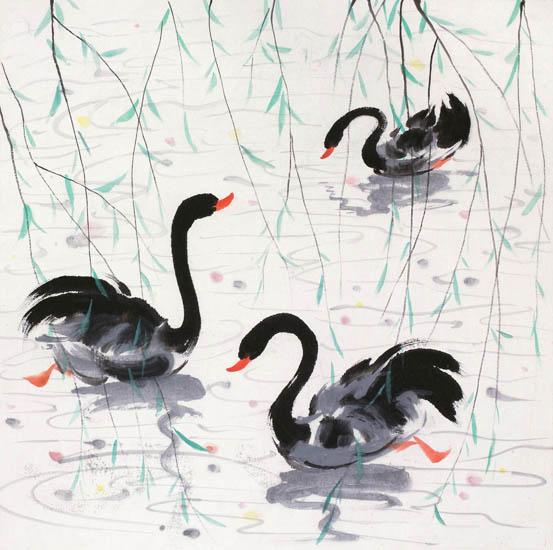 Landscape for JAHRRIESNGE geese lpf09024 Landscape JAHRRIESNGE for geese lpf09024