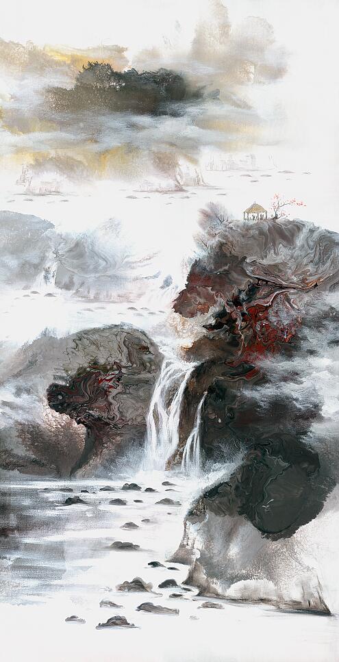 Landscape for JAHRRIESNGE waterfall lpf09558 Landscape JAHRRIESNGE for waterfall lpf09558