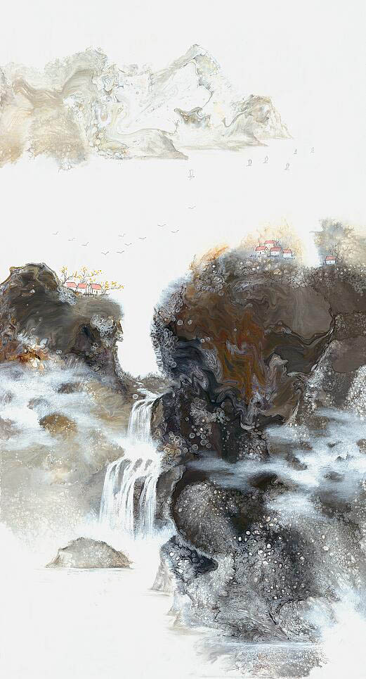 Landscape for JAHRRIESNGE waterfall lpf09575 Landscape JAHRRIESNGE for waterfall lpf09575