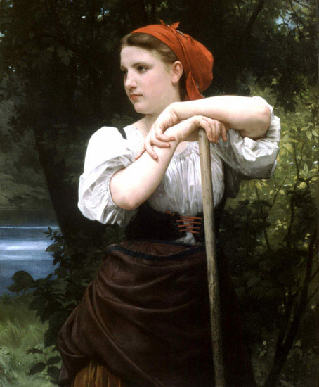 Portrait for Jahrriesnge William Adolphe Bouguereau lpf11894 Portrait Jahrriesnge for William Adolphe Bouguereau lpf11894