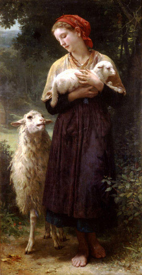 Portrait for Jahrriesnge William Adolphe Bouguereau lpf11901 Portrait Jahrriesnge for William Adolphe Bouguereau lpf11901