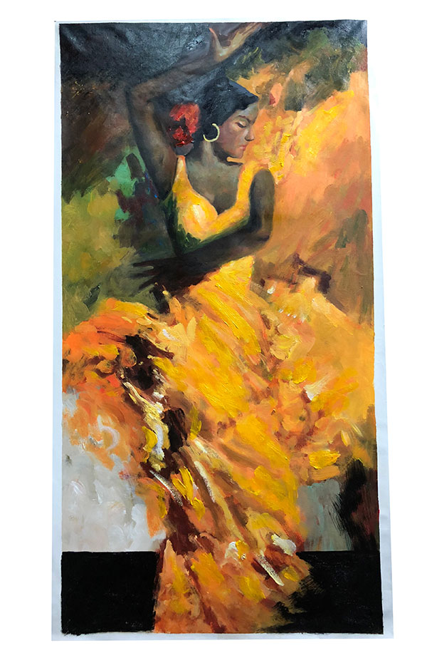 Oil Painting for JAHRRIESNGE dancer-lpg0012 Oil Painting JAHRRIESNGE for dancer-lpg0012