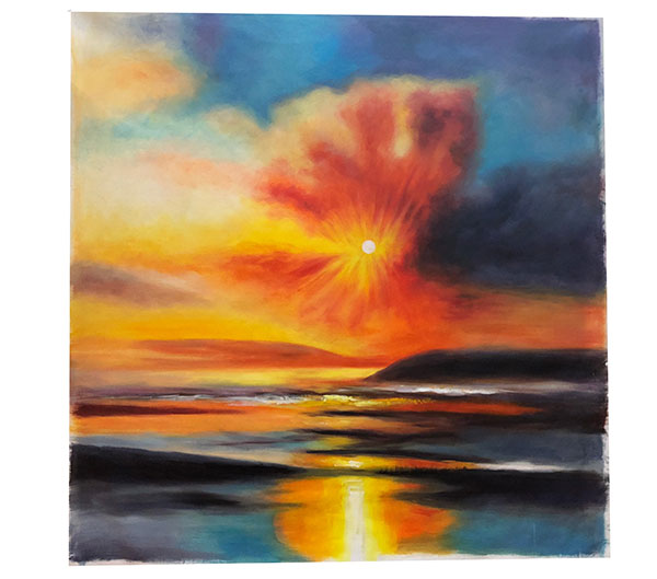 Oil Painting for JAHRRIESNGE sunset-lpg0047 Oil Painting JAHRRIESNGE for sunset-lpg0047