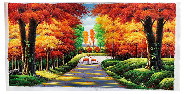 Oil Painting for JAHRRIESNGE tree-lpg0122 Oil Painting JAHRRIESNGE for tree-lpg0122