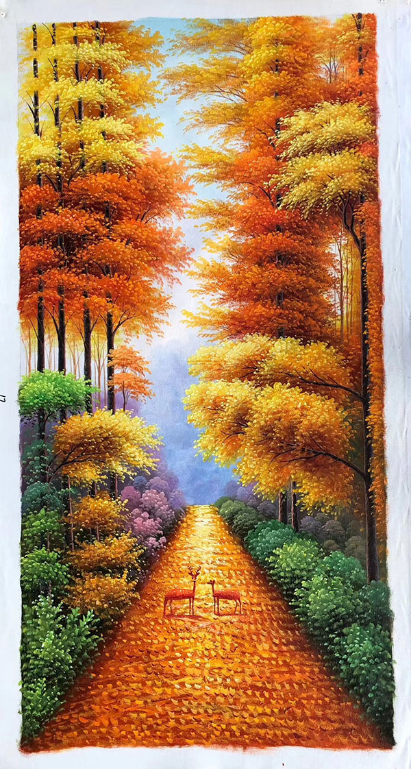 Oil Painting for JAHRRIESNGE tree-lpg0125 Oil Painting JAHRRIESNGE for tree-lpg0125