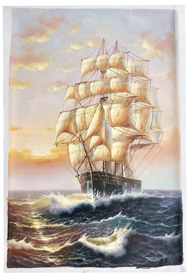 Oil Painting for JAHRRIESNGE ship-lpg0172 Oil Painting JAHRRIESNGE for ship-lpg0172