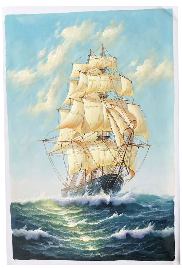 Oil Painting for JAHRRIESNGE ship-lpg0173 Oil Painting JAHRRIESNGE for ship-lpg0173