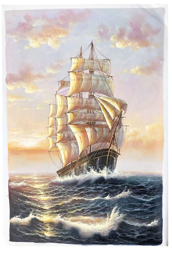 Oil Painting for JAHRRIESNGE ship-lpg0174 Oil Painting JAHRRIESNGE for ship-lpg0174