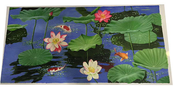 Oil Painting for JAHRRIESNGE lotus-lpg0377 Oil Painting JAHRRIESNGE for lotus-lpg0377