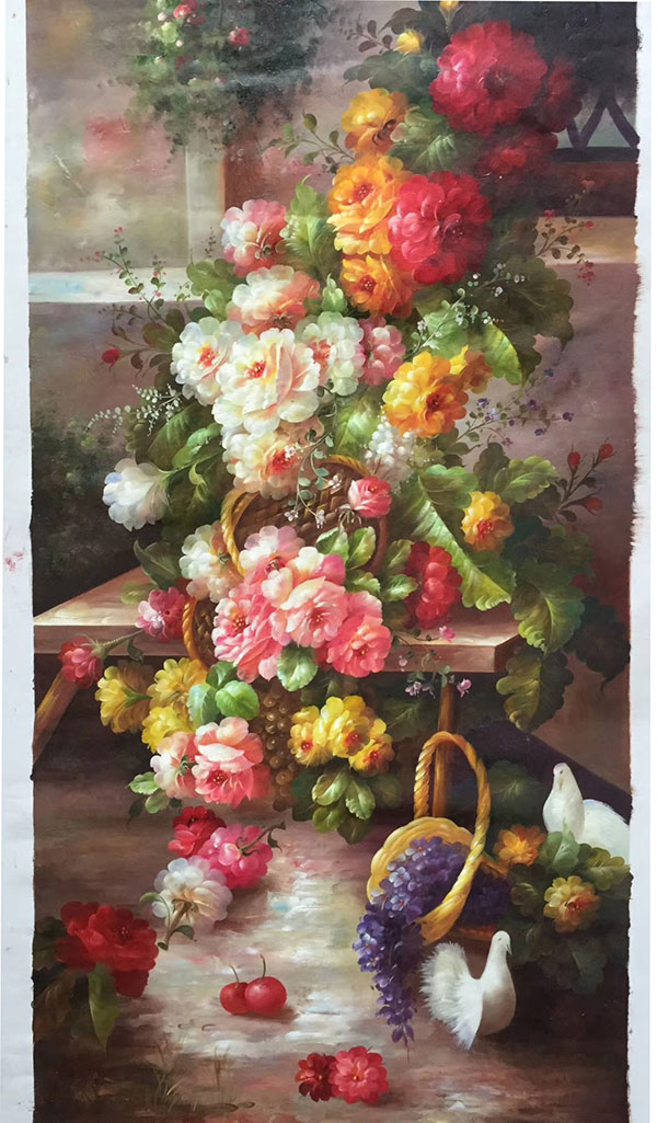 Oil Painting for JAHRRIESNGE flower-lpg0383 Oil Painting JAHRRIESNGE for flower-lpg0383