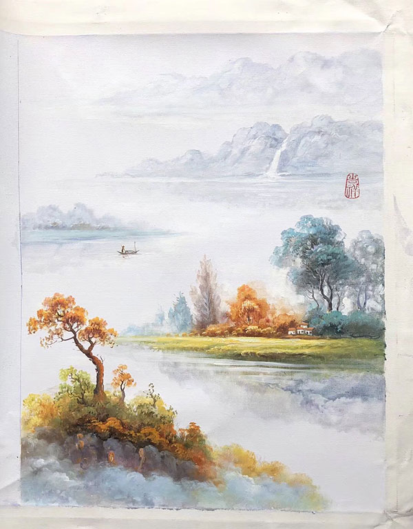 Landscape for Jahrriesnge boat-in-lake-lpg1401 Landscape Jahrriesnge for boat-in-lake-lpg1401