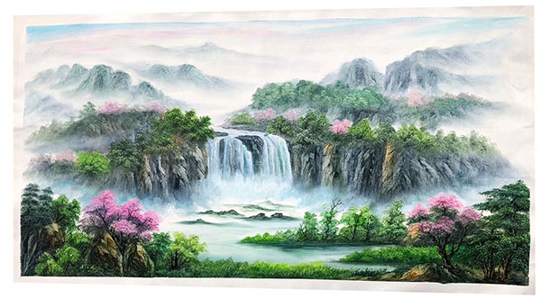 Landscape for Jahrriesnge waterfall-lpg1764 Landscape Jahrriesnge for waterfall-lpg1764