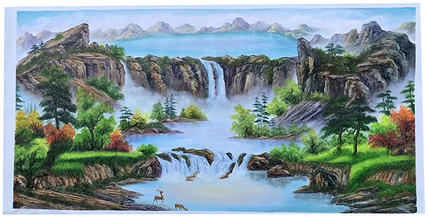 Landscape for JAHRRIESNGE waterfall-lpg1841 Landscape JAHRRIESNGE for waterfall-lpg1841