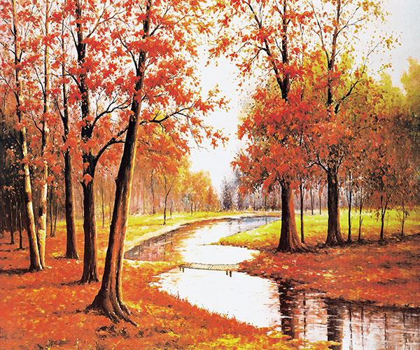 Landscape for JAHRRIESNGE red leaves lpg2383 Landscape JAHRRIESNGE for red leaves lpg2383