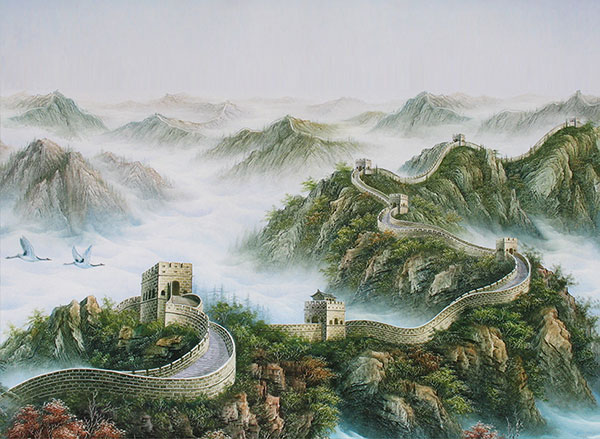 Landscape for Jahrriesnge The great wall lpg2391 Landscape Jahrriesnge for The great wall lpg2391