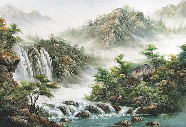 Landscape for JAHRRIESNGE waterfall lpg2393 Landscape JAHRRIESNGE for waterfall lpg2393