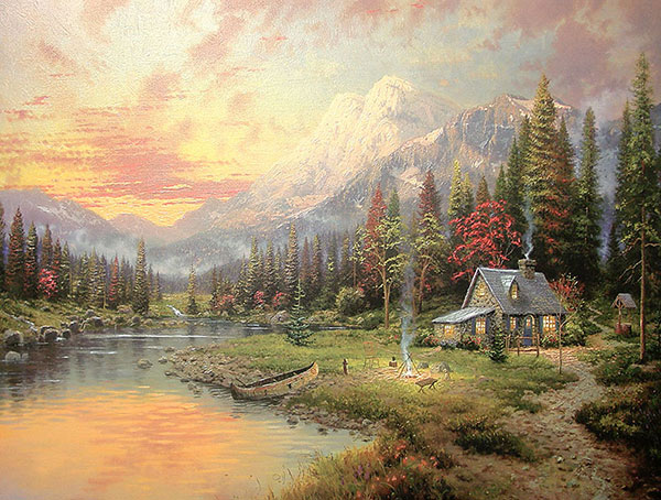 Landscape for JAHRRIESNGE stream lpg2445 Landscape JAHRRIESNGE for stream lpg2445