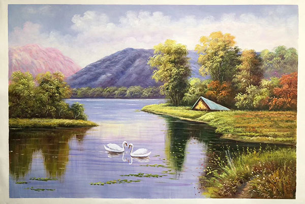 Landscape for JAHRRIESNGE swans lpg2469 Landscape JAHRRIESNGE for swans lpg2469