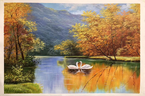 Landscape for JAHRRIESNGE swans lpg2470 Landscape JAHRRIESNGE for swans lpg2470