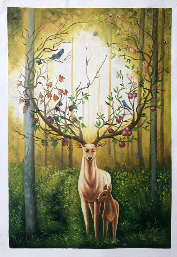 Animals for Jahrriesnge deers and birds lpg2687 Animals Jahrriesnge for deers and birds lpg2687