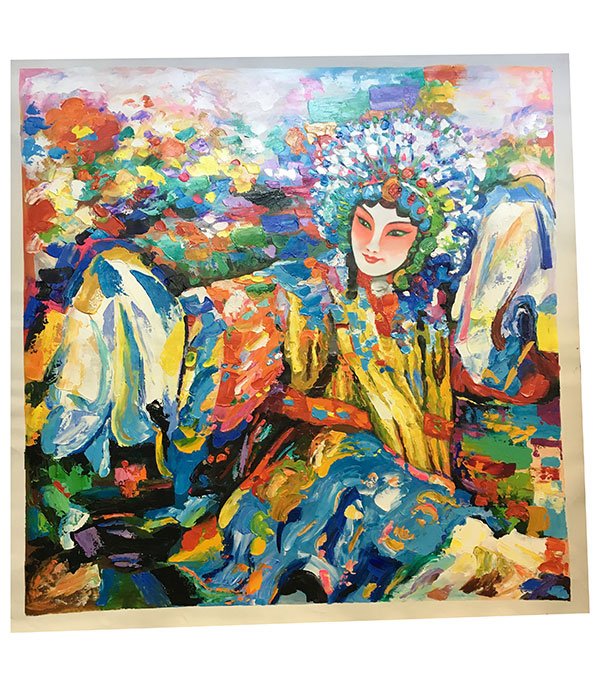 Portrait for Jahrriesnge Peking Opera lpg2707 Portrait Jahrriesnge for Peking Opera lpg2707